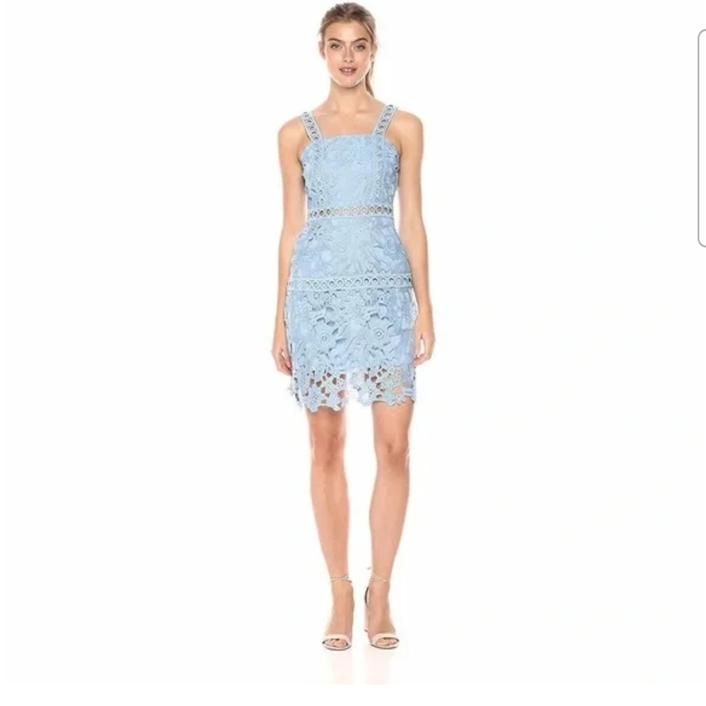 Sam Edelman Blue Lace Dress